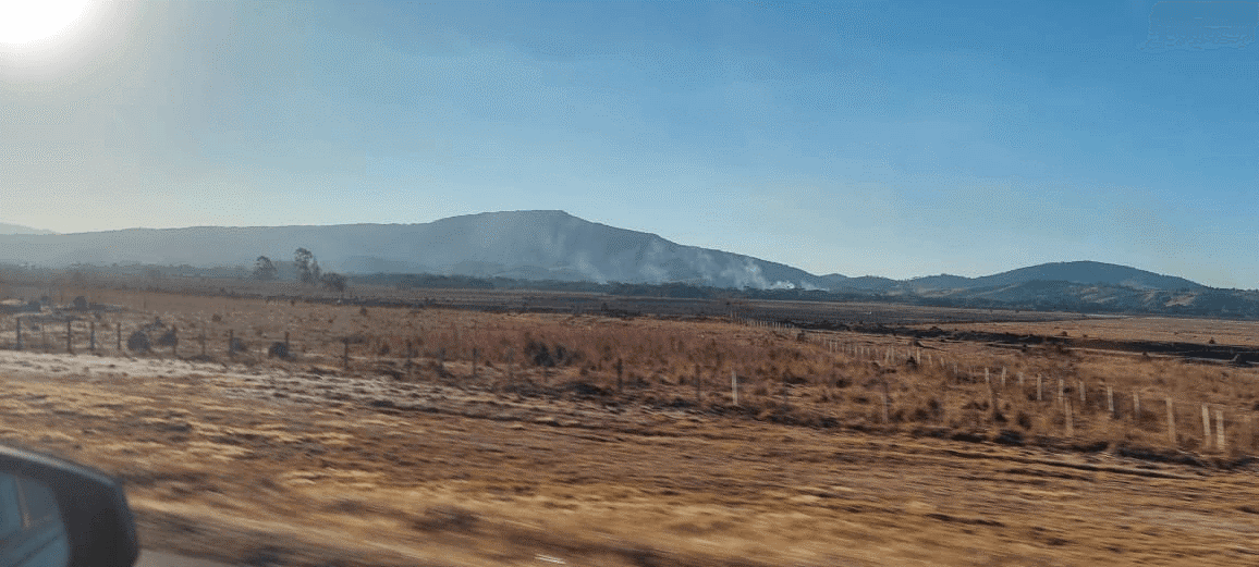 Concessionárias alertam sobre o aumento de focos de incêndio próximos às rodovias nos meses de estiagem